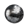 Disco ball isolated on Transparent background 