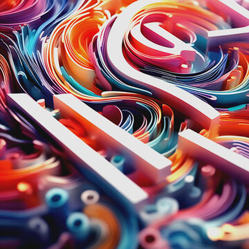 Creative Elegance: Typography and Lettering Art Showcasing Bold Modern Fonts and Intricate, Elegant Layouts