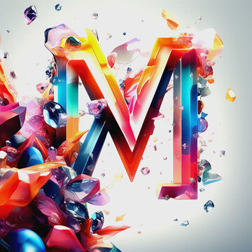 Nature's Script: Typography and Lettering Art with a Wide Range of Stone and Flora