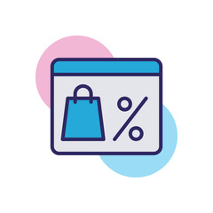 Sticker - ECommerce Illustration