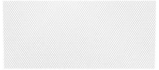 Wall Mural - Diamond Grid Overlay: Silver chain link fence texture on transparent background. Download & layer for industrial-inspired graphics & mockups. 