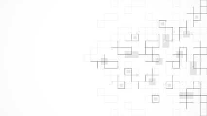 Minimalistic vector texture with linear squares pattern. Creative idea of modern design with abstract geometric background