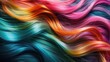 © Meow Creations - Vibrant Multicolored Hair Waves