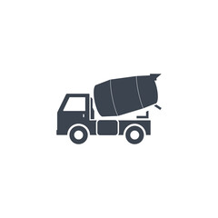 Canvas Print - Truck icon. Format png	 