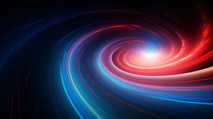 Canvas Print - digital galaxy colorful black hole scene abstract graphic poster web page ppt background