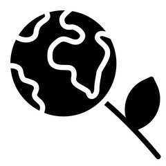 Sticker - ecology icon