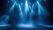 © buraratn - Spotlight effect for theater concert stage Abstract glowing light of spotlight illuminated