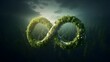 © Visual Aurora - A 3D infinity symbol for International Day of Forests