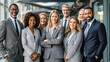 © Graphic Master - Corporate staff portrayed in a professional setting