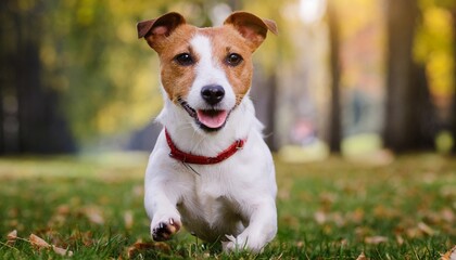 Wall Mural - jack russell terrier dog