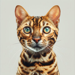 Poster - Portrait of Bengal Cat