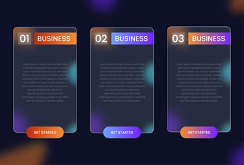 Vector realistic glass morphism effect background
