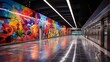 metro station concept in brazil Generative AI