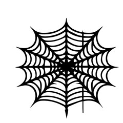 Wall Mural - Spider web set isolated 