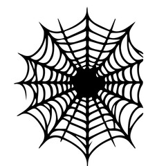 Wall Mural - Spider web set isolated 