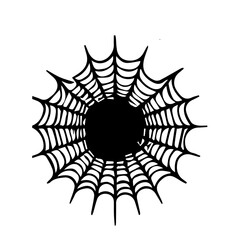 Wall Mural - Spider web set isolated 