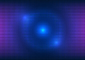 Poster - Abstract technology background, square geometric shapes, pixel size. Wave spread concept, technology processing command. Hi-tech, Wallpaper, Screen, Presentation, Illustration, Vector