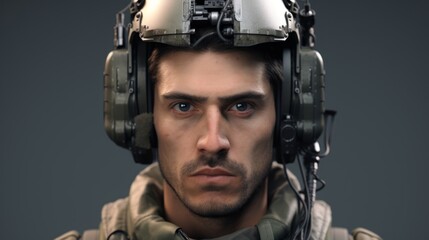 Poster - military programmers Generative AI