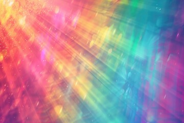 Wall Mural - Colorful rainbow color hologram.