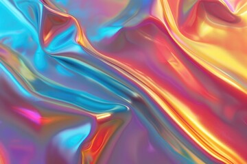 Poster - Premium quality holographic foil wallpaper design.