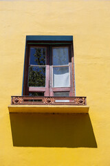 Wall Mural - Detail of colorful building at Caminito street in La Boca, Buenos Aires, Argentina..