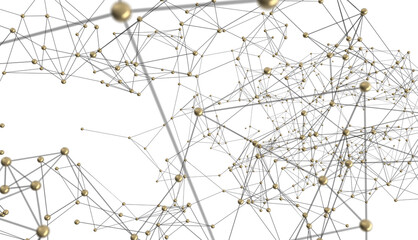 Poster - Technology background. Big data concept. Binary