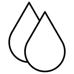 Sticker - Water Droplet Icon