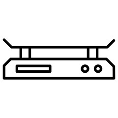 Sticker - Electronic Weight Scale Icon