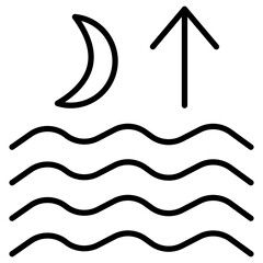 Poster - High Tide Icon