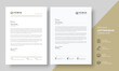 © DesignsBird - Creative modern and minimal corporate letterhead design, new letterhead template, company business letterhead design