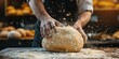 Man Kneading Dough In A Bakery, Creating Delicious Homemade Bread. Сoncept Baking Bread, Kneading Dough, Homemade Breads, Bakery, Delicious Recipes