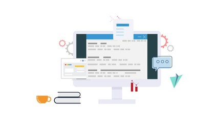 Software Development Process - An Animated Illustration as MP4 File