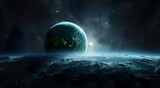 Fototapeta Przestrzenne - planet in space