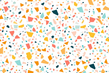 Pastel Birthday Holiday Seamless Pattern