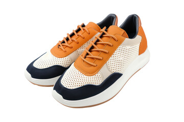 Stylish sports shoes, cut out - stock png.