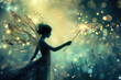 © Formoney - fairy with a wing and a wand