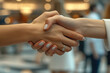 © Sebastian - A handshake between a mentor and a mentee symbolizes the transfer of knowledge and expertise, showcasing the role of mentorship in nurturing talent. Generative Ai.