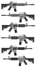 Wall Mural - Brazilian Classic Assault Rifle