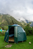 Fototapeta  - camping in the mountains