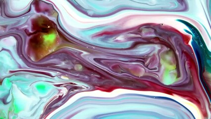 Wall Mural - liquid motion fluid abstract colorful  background