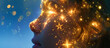 Depiction of a fantasy novel Goddess made out of stardust - Hyperdetailed close up epic cinematic shots for novels, book covers, and fairy stories