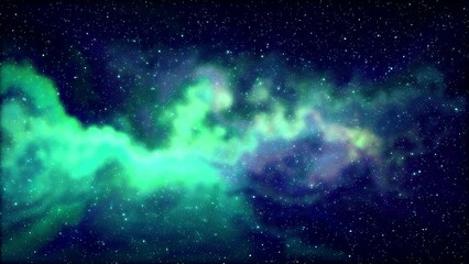 Wall Mural - abstract motion seamless nebula star constellation background graphics