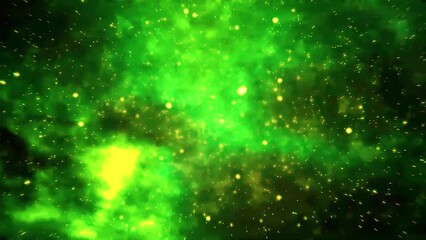 Wall Mural - space nebula galaxy abstract motion animated background