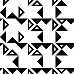 Poster - Geometric Triangle Seamless Pattern