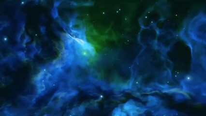Wall Mural - cosmos universe deep space abstract animated background