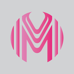 MA letter colorful logo gradient vector, abstract letter m logo design digital company