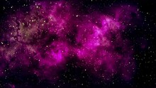 Stars And Constellation With Deep Space Motion Graphics Background
