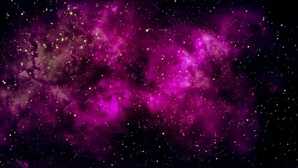 Wall Mural - stars and constellation with deep space motion graphics background