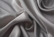 silver chalice color satin fabric silk for background. silver fabric textile drape with crease wavy folds, wind movement, background, texture.