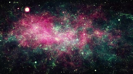 Wall Mural - space universe motion animation abstract background